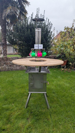 Ofen im Garten